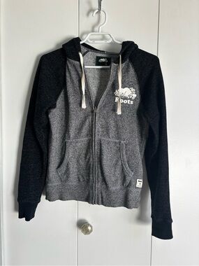 Roots Heather Gray Zip Hoodie - Gray